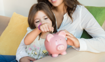 5 obiceiuri sănătoase despre bani pentru cei mici